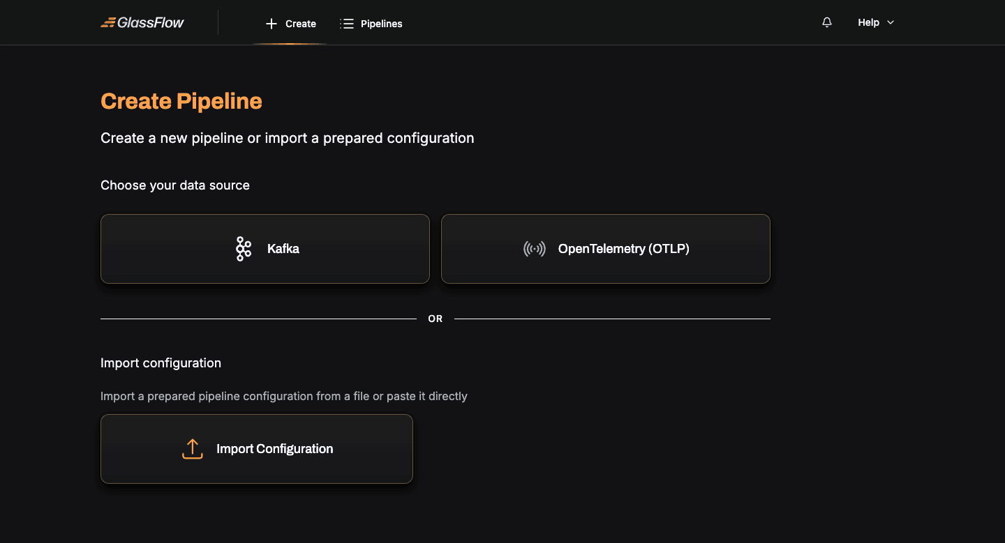 Create Pipeline