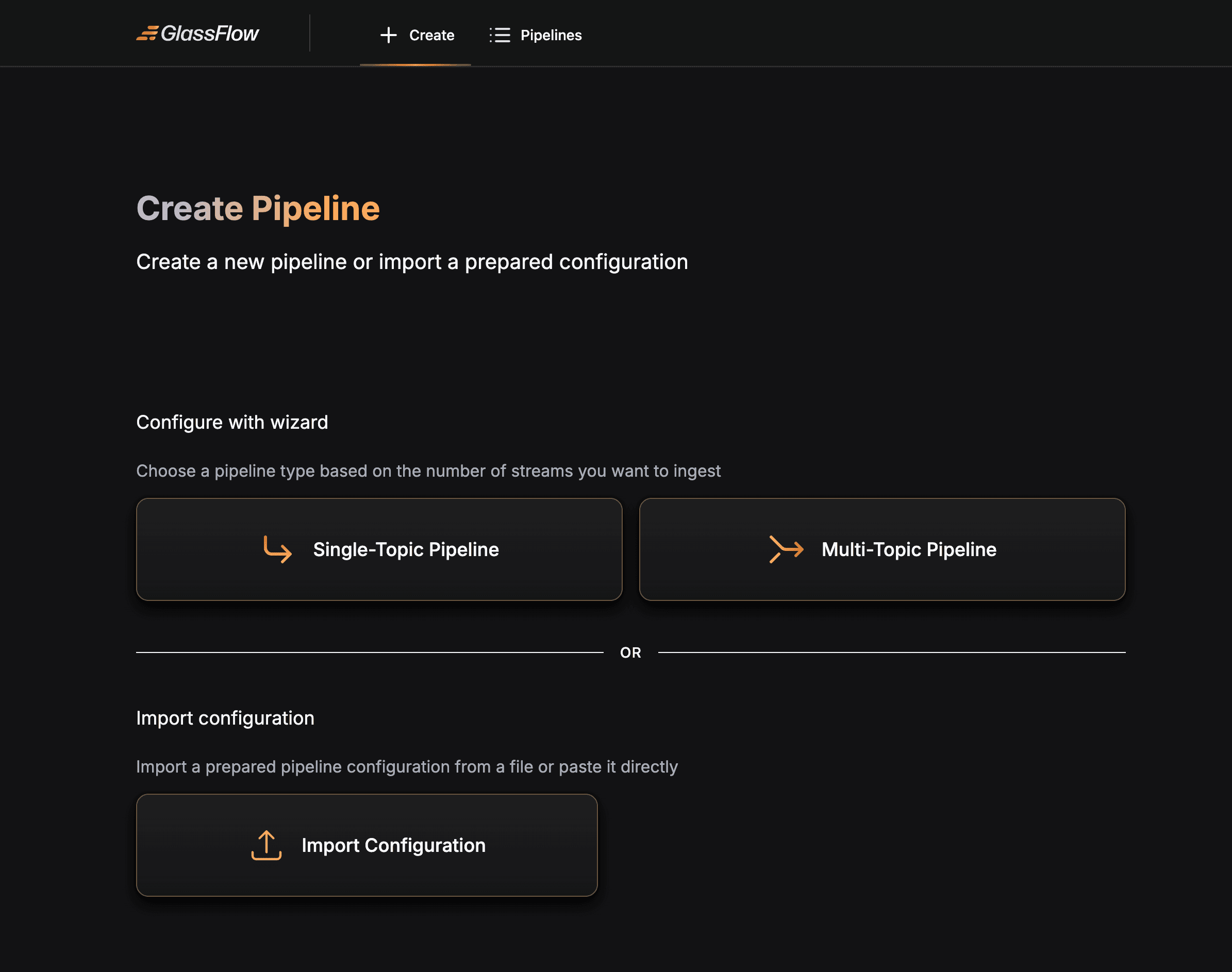 Pipeline Types