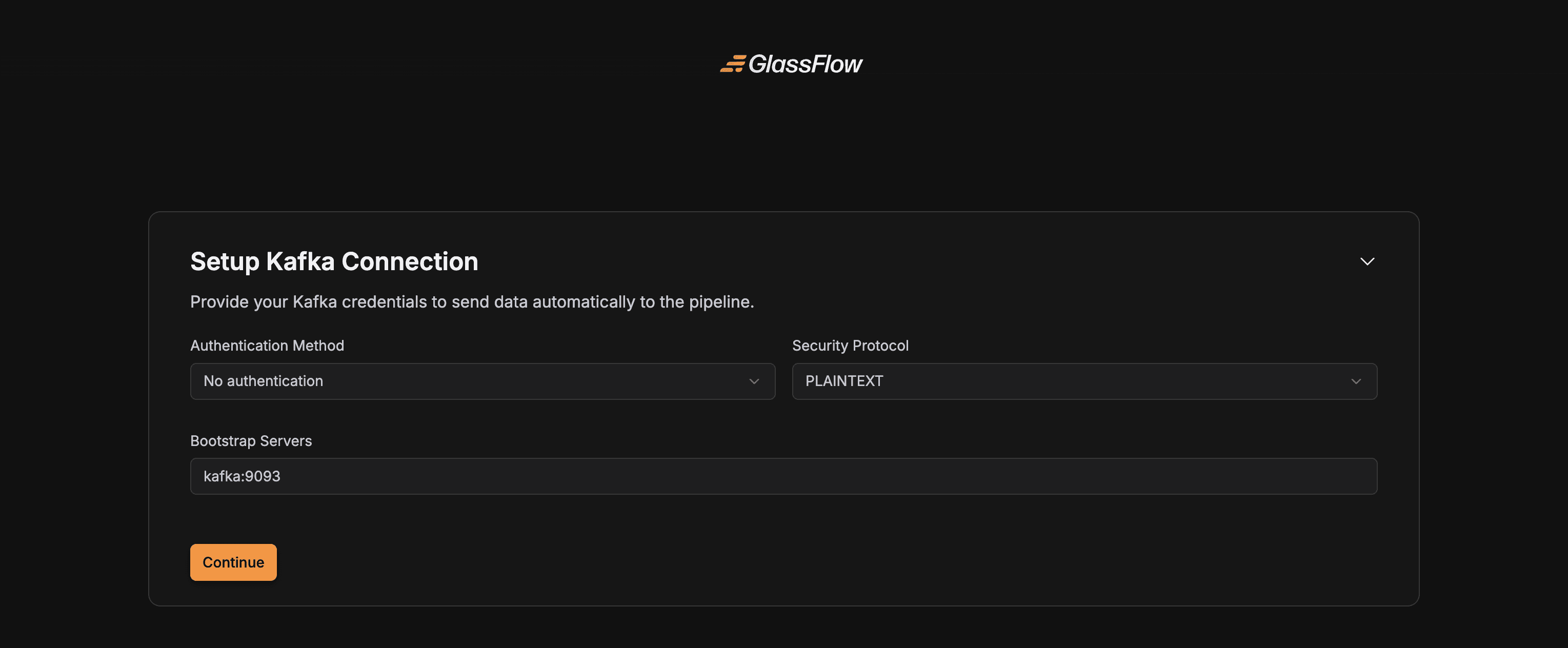 Setup Kafka Connection